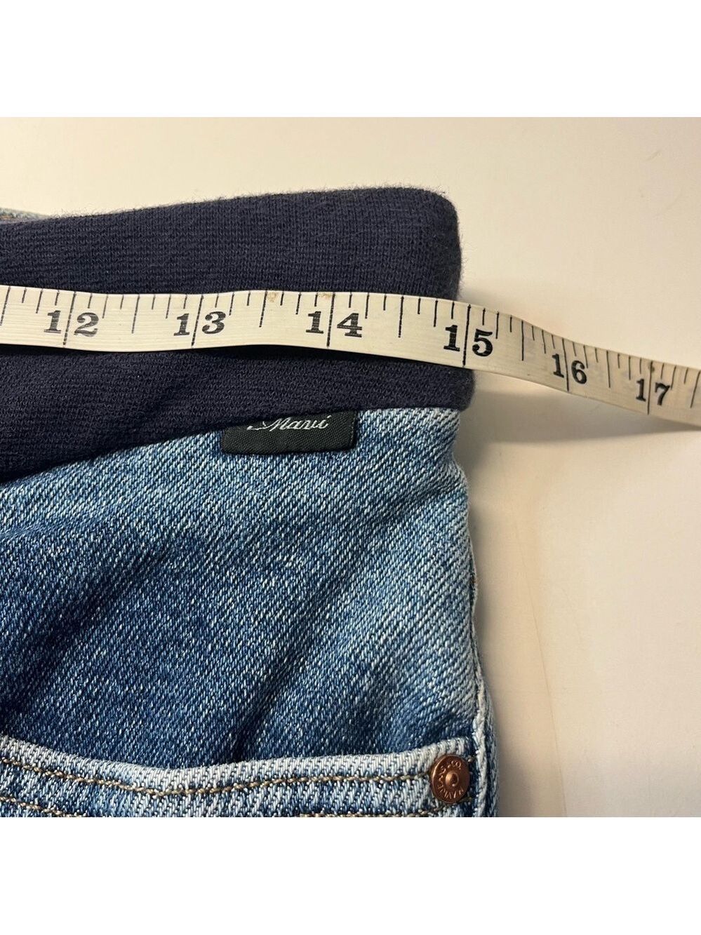 Mavi Maternity Skinny Jeans Blue, size 26/32 - Picture 12 of 14